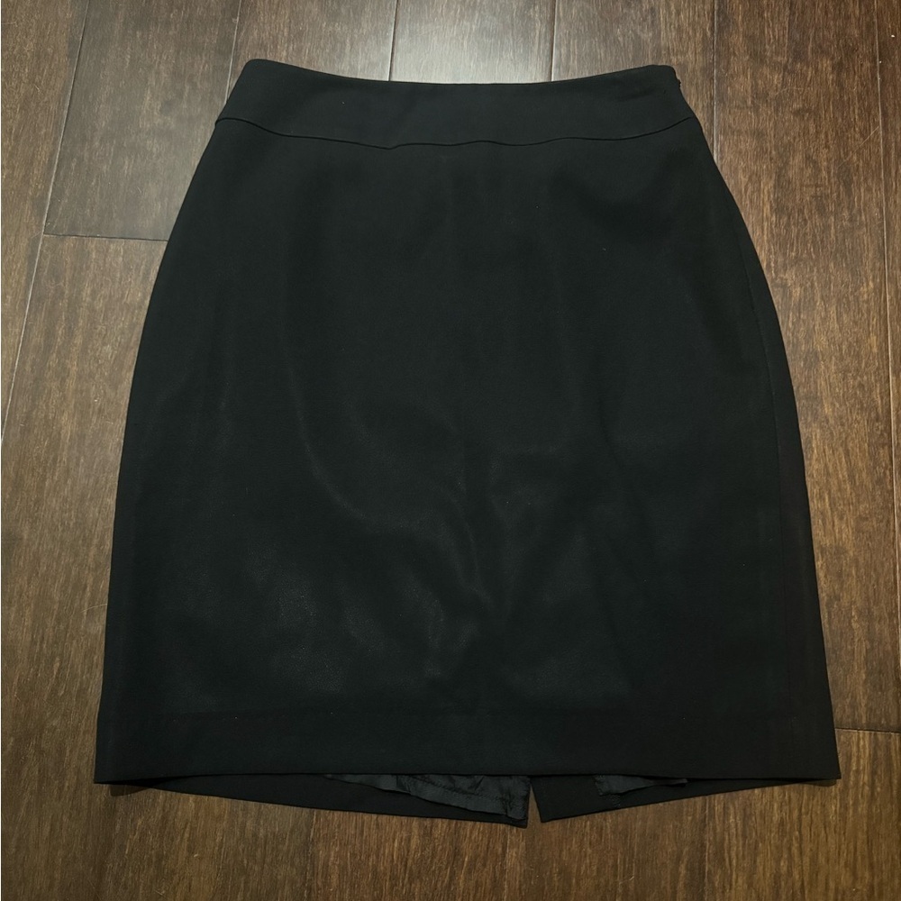 Ann Taylor Black Pencil Business Attire Skirt